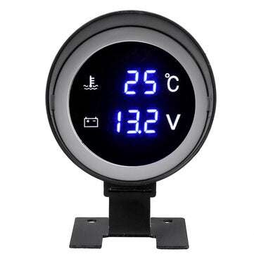 2``52mm Air Pressure Gauge Bar Dual Digital Display Ride Meter KIT & Sensor