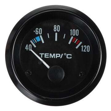 2`` 52mm 40-120 Universal Electric Car Water Temperature Temp Gauge LED Pointer