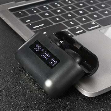 Bakeey X35 9D Wireless bluetooth 5.0 TWS Earbuds Headset Noise Cancel LED Display Earphone