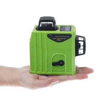 3D Green Laser Level Self Leveling 12 Lines 360 Degree Horizontal&Vertical Cross
