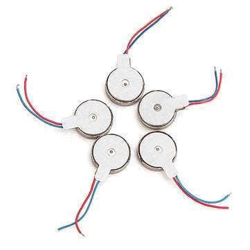 5Pcs 1027 Flat Vibrating Vibration Motor for DIY Part Robot