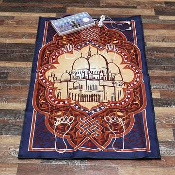 100x70cm Electronic Worship Blanket Interactive Islamic Worship Mat Smart Worship Blanket Mosque Wor