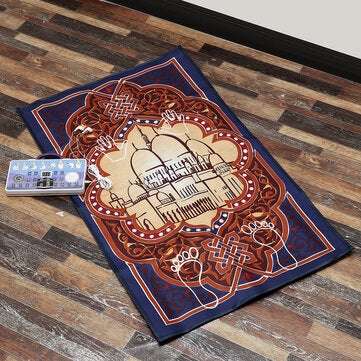 100x70cm Electronic Worship Blanket Interactive Islamic Worship Mat Smart Worship Blanket Mosque Wor