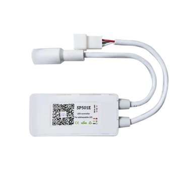 DC5-24V SP501E WIFI Addressable WS2812B SK6812 UCS1903 LED Strip Controller Work with Amazon Alexa