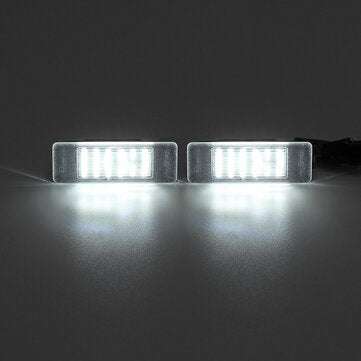 2PCS LED License Plate Light For Mercedes-Benz Sprinter W906 Vito Viano W639 2006-on