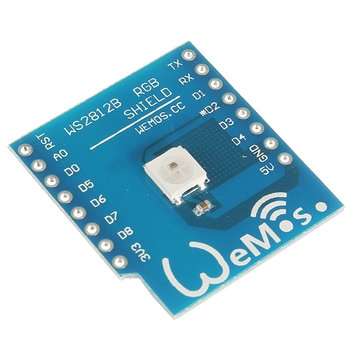 3Pcs Geekcreit WS2812B RGB Shield Expansion Module For D1 Mini Development Board