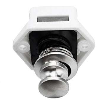 10Pcs Push Button Drawer Cupboard Door Catch Lock Caravan Rv Cabinet Latch Knobs