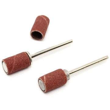300pcs 80/120/180 Grit Drill Sanding Bands with 6 Replacement Bits Set