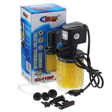 12W 1PCS Aquarium Filter Aquarium Internal Filter Oxygen Submersible Water Pumps For Fish Tank Pond