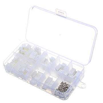 150pcs 2/3/4Pin JST-XH 2.54mm Dupont Connector Male/Female Wire Cable Jumper Pin Header Housing Conn