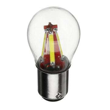 1157 BAY15D 4 COB 6500K Car LED Turn Signal Light Bulb Reversing Lamp White