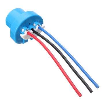 2pcs LED Bulb Lamp Light Wire Connector Plug Socket Holder 9007 9004 HB5
