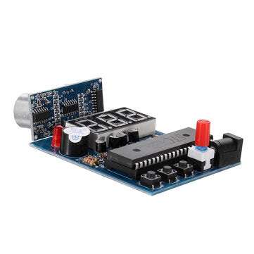 51Single Chip + HC-SR04 Ultrasonic Ranging Sensor Module Ultrasonic Range Finder Reversing Radar Ala