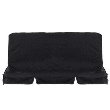 2/3 Seater Replacement Canopy Swing Hammock Seat Spare Sofa Chair Covers G... (COLOR & SIZE: BLACKL)
