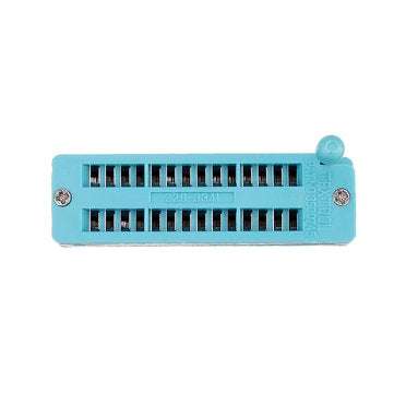 2pcs IC Lock Seat Zif Socket Test Universal zif Sockets 28Pin Narrow