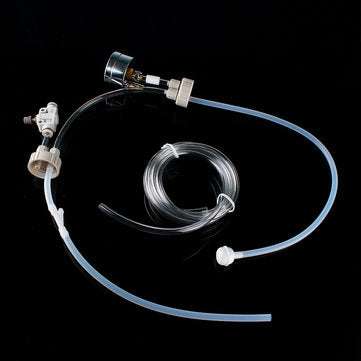 CO2 System Pro Tube Air Valve Guage Bottle Cap Kit For DIY Aquarium Planted Tank