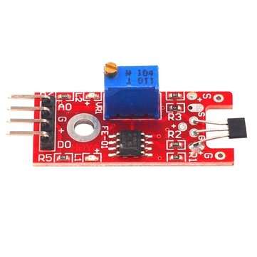 3pcs KY-024 4pin Linear Magnetic Switches Speed Counting Hall Sensor Module Geekcreit for Arduino -