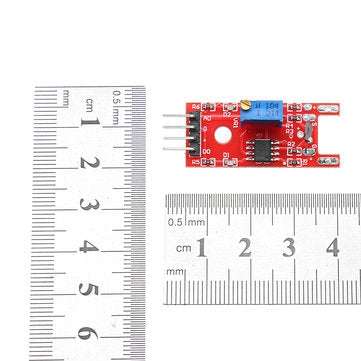 3pcs KY-024 4pin Linear Magnetic Switches Speed Counting Hall Sensor Module Geekcreit for Arduino -