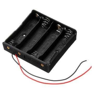 10pcs Plastic Battery Storage Case Box Battery Holder For 4 x 18650 Battery
