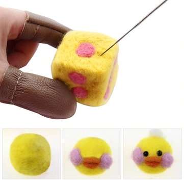 36 Colors Retro Merino Wool Fibre Roving Sewing Kit for Needle Felting