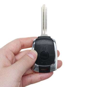 2 Button Fob Remote Key Case Shell Cover for SSANGYONG Actyon Kyron Rexton