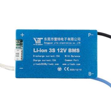 3S 12V Lithium Battery 3.7V Power Protection Board with Temperature Protection Equ... (CURRENT: 15A)