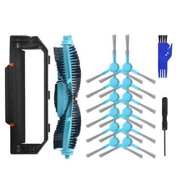 16pcs Replacements for Xiaomi Mijia STYJ02YM Viomi Vacuum Cleaner Parts Accessories Main Brush*1 Sid