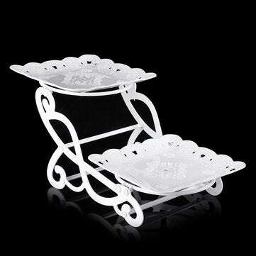 2/3 Tier Cake Stand Cupcake Stand Tower Dessert Stand Pastry Serving Platter (TYPE: #4)