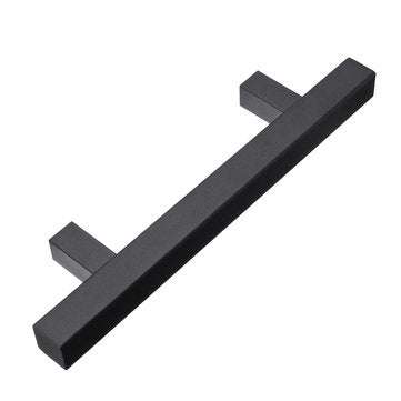 12 Inch Rustic Barn Door Handle for Sliding Door Barn Door Hardware Black Door Pull Plate Antique Lo