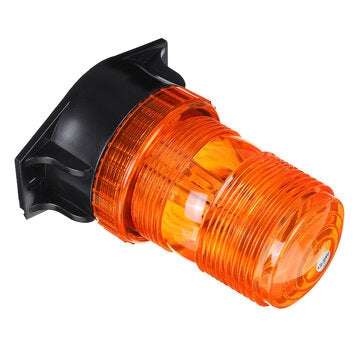 12V-24V 30 LED 5730 Rotating Flashing Amber Beacon Flexible Tractor Warning Light For ATV Boat Truck
