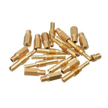 20pcs Carburetor Main Jets w/Slow For PWK Keihin OKO Carbs Motorcycles Kit