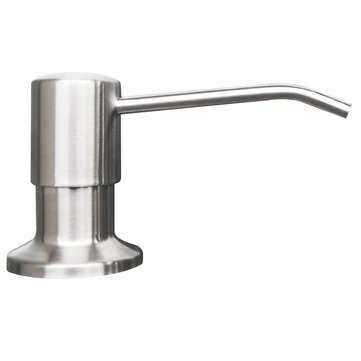 300ml Stainless Steel Kitchen Soap Dispenser DIY Sink Liquid Shampoo Lotion