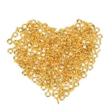 200Pcs Resin Casting Molds Screw Eye Pins Threaded DIY Jewelry Craft Accessories (COLOR.: SILVER)