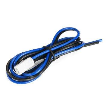 12V Car Universal Fog Light Wiring Kit Round Switch With Red LED Lamp