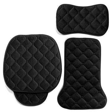 1PCS Universal Breathable Car Rear/Front Seat Pad Mat For Auto ... (COLOR: COFFEE | POSITION: FRONT)