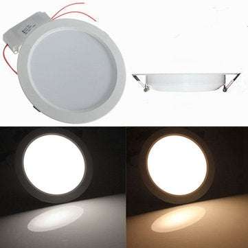 15W Round LED Recessed Ceiling Panel Down Light With Driver (COLOR.: WARMWHITE)
