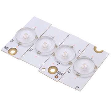 20pcs 6V SMD Lamp Beads with Optical Lens Fliter for 32-65 inch LED TV Repair