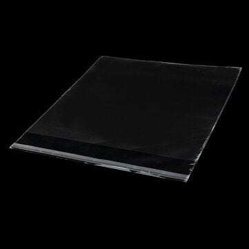100Pcs/Set Antistatic Clear Outer Plastic Cover Sleeves for 12`` LP LD Vinyl