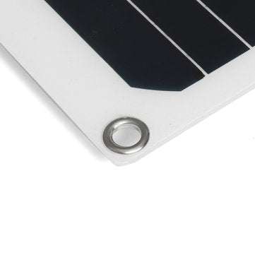 15W Monocrystalline Solar Panel Dual USB Output Solar Powered Panel With Charger Battery clip