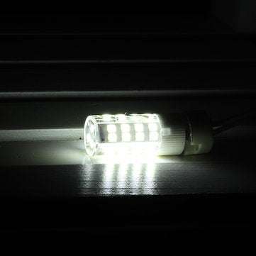 AC220V 3W Warm White Pure White Ceramic G4 32LED Corn Light Bulb for Ceiling ... (COLOR.: PUREWHITE)