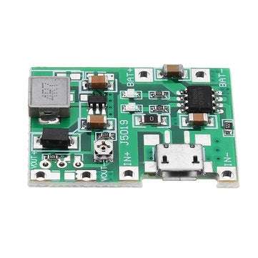 10pcs 3.7V 9V 5V 2A Adjustable Step Up 18650 Lithium Battery Charging Discharge Integrated Module