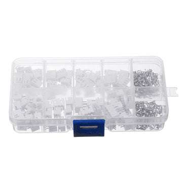 2500Pcs 2.54mm XH2.54 2p 3p 4 Pin Connector Plug+Straight Needle+Terminal Socket Header Wire Adaptor