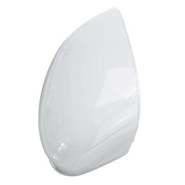 2PCS White Door Wing Mirror Cover Rear View Left Right Side For Ford Fiesta MK7 2009-2015