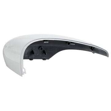 2PCS White Door Wing Mirror Cover Rear View Left Right Side For Ford Fiesta MK7 2009-2015