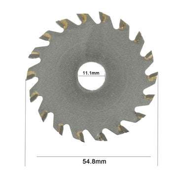 18 Teeth Diameter 54.8mm Circular TCT Saw Blade Concrete Cement Wood Cutting Saw Blade