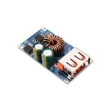 3pcs DC12V24V to DC5V QC3.0 Fast Charge Module Step Down Module USB Mobile Phone Charge DIY Car Volt