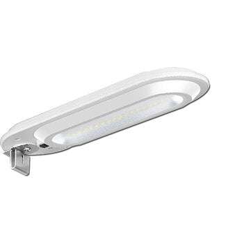 400LM LED Solar Street Light PIR Motion Garden Road Outdo... (LIGHT COLOR: WARMWHITE | COLOR: WHITE)