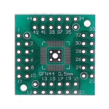 30pcs PCB Board Kit SMD Turn To DIP Adapter Converter Plate FQFP 32 44 64 80 100 HTQFP QFN48 SOP SSO