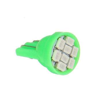 11Pcs Green LED Car Interior Lights Kit T10 & 31mm Festoon Map Dome Light Bulb