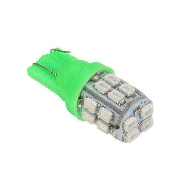 11Pcs Green LED Car Interior Lights Kit T10 & 31mm Festoon Map Dome Light Bulb